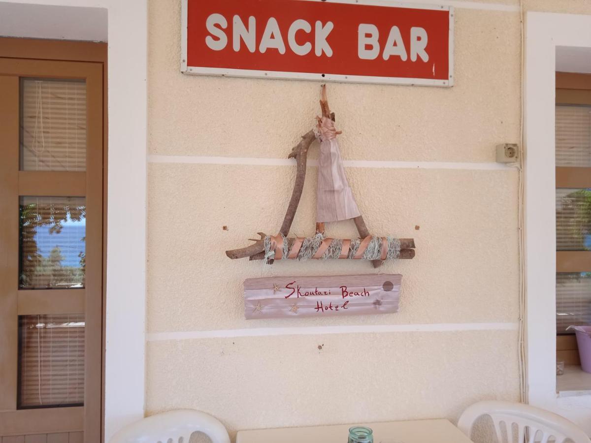Skoutari Beach Hotel Kültér fotó